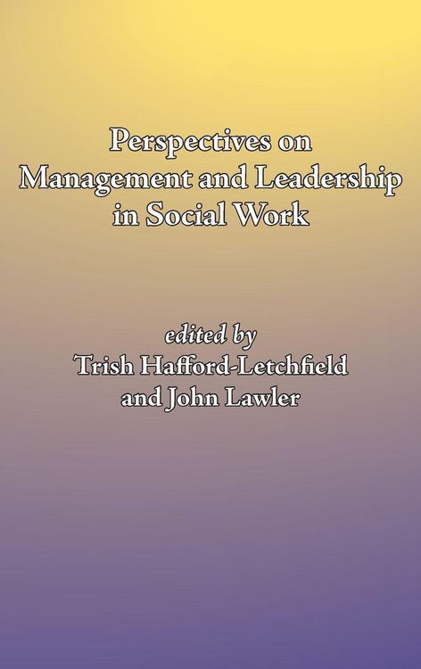 Produktbild: Perspectives on Management and Leadership in Social Work