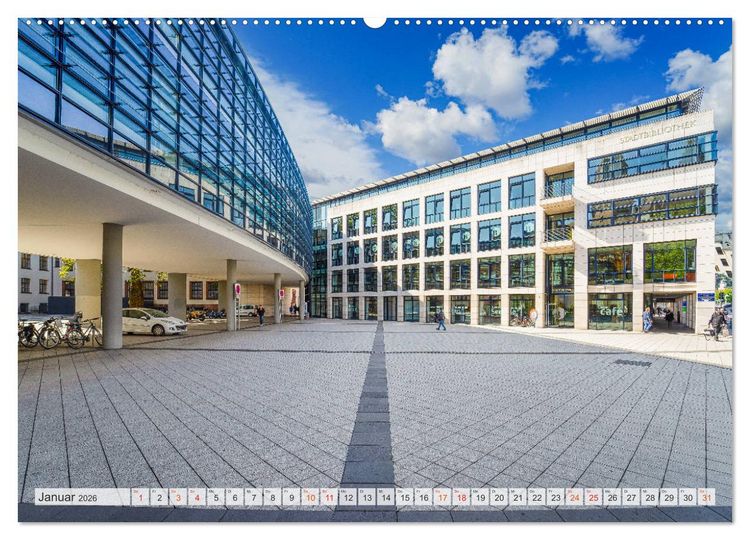 Produktbild: Saarbr&uuml;cken Impressionen (Wandkalender 2026 DIN A2 quer), CALVENDO Monatskalender
