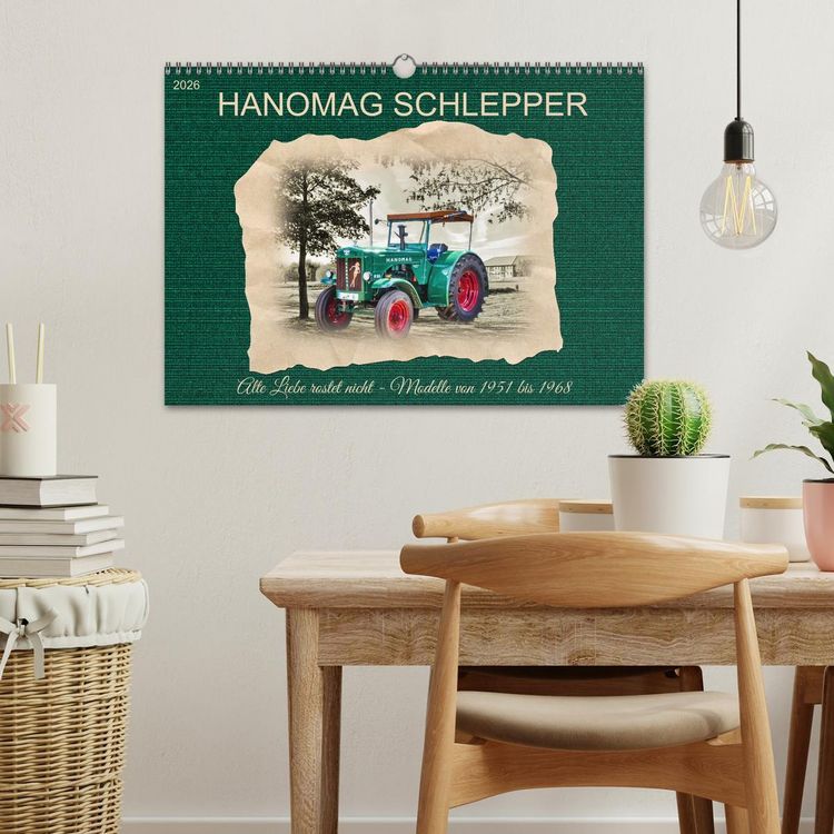 Produktbild: Hanomag Schlepper (Wandkalender 2026 DIN A3 quer), CALVENDO Monatskalender