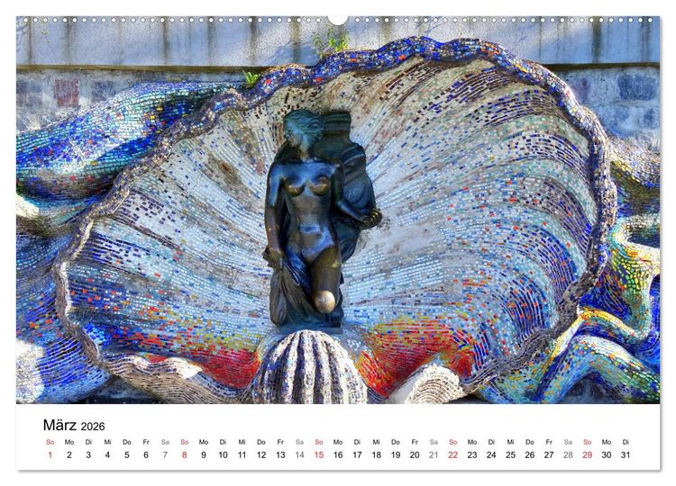 Produktbild: Rauschen-Swetlogorsk - Russlands Sotschi des Nordens (Wandkalender 2026 DIN A2 quer), CALVENDO Monatskalender
