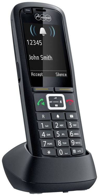 Produktbild: Auerswald COMfortel&reg; M-730 DECT Mobilteil Anthrazit