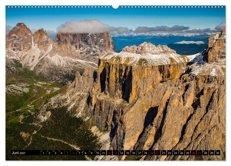 Produktbild: Sellagruppe. Dolomiten (Wandkalender 2027 DIN A2 quer), CALVENDO Monatskalender