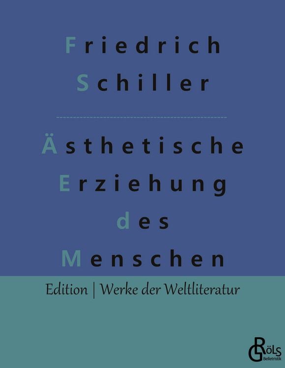 Produktbild: &Uuml;ber die &auml;sthetische Erziehung des Menschen