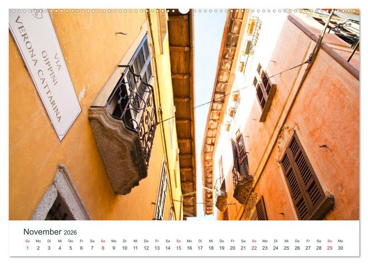 Produktbild: Mediterraneo - Lago di Como, Lago Maggiore, Lago d'Orta (Wandkalender 2026 DIN A2 quer), CALVENDO Monatskalender
