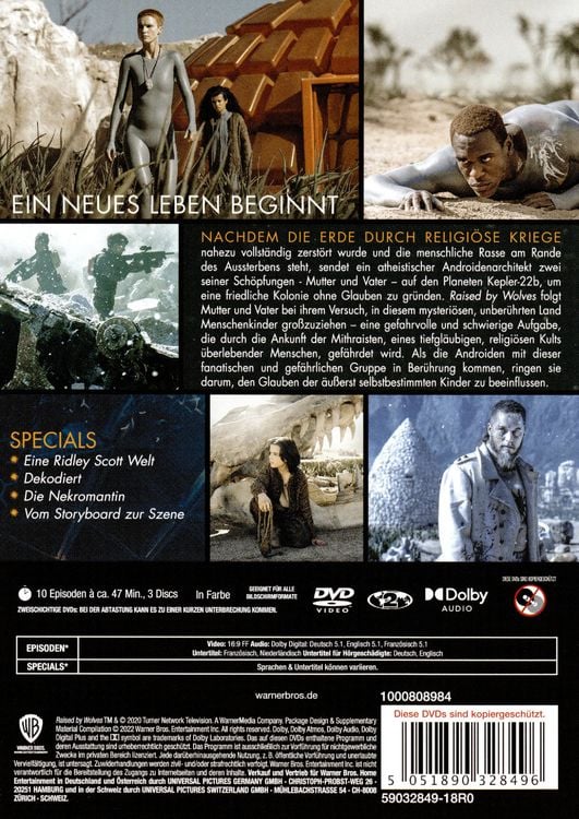 Raised By Wolves Staffel [3 DVDs] von Ridley Scott DVD Thalia