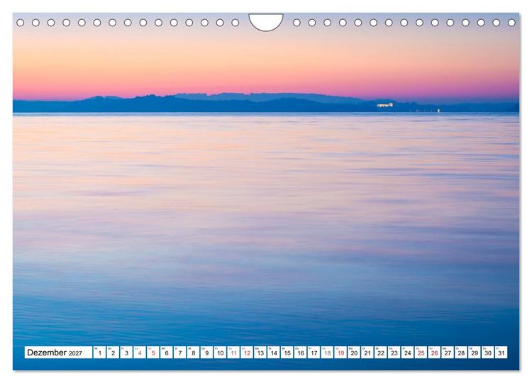 Produktbild: Der Chiemsee - Ansichten zum Tr&auml;umen (Wandkalender 2027 DIN A4 quer), CALVENDO Monatskalender