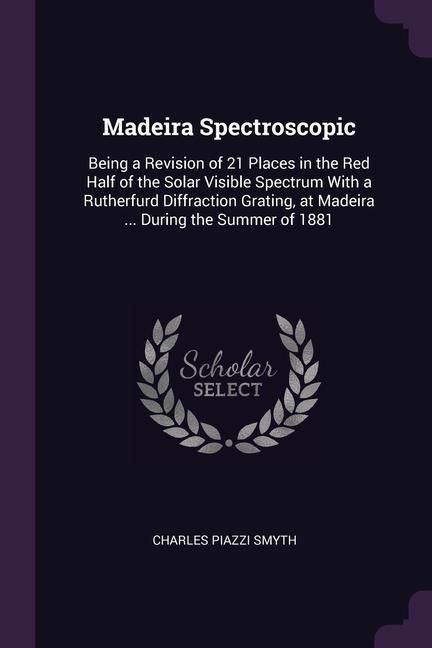 Produktbild: Madeira Spectroscopic
