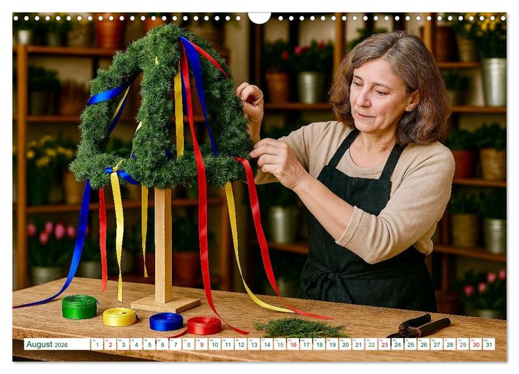 Produktbild: Floristen und ihr Handwerk (Wandkalender 2026 DIN A3 quer), CALVENDO Monatskalender