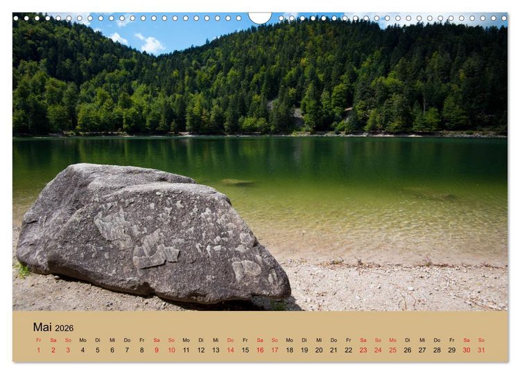 Produktbild: Landschaften im Elsass (Wandkalender 2026 DIN A3 quer), CALVENDO Monatskalender