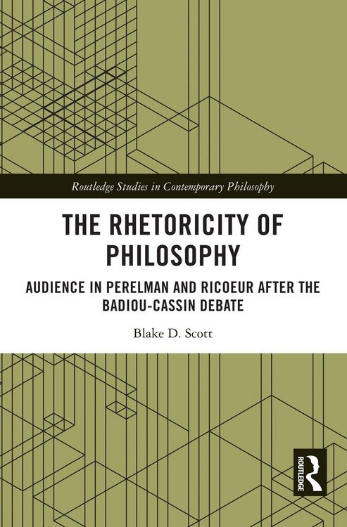 Produktbild: The Rhetoricity of Philosophy