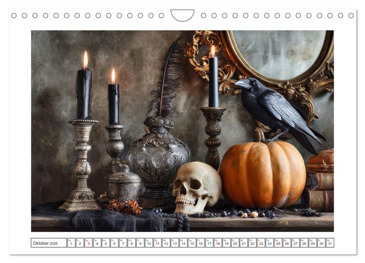 Produktbild: Schatten der Zeit (Wandkalender 2026 DIN A4 quer), CALVENDO Monatskalender