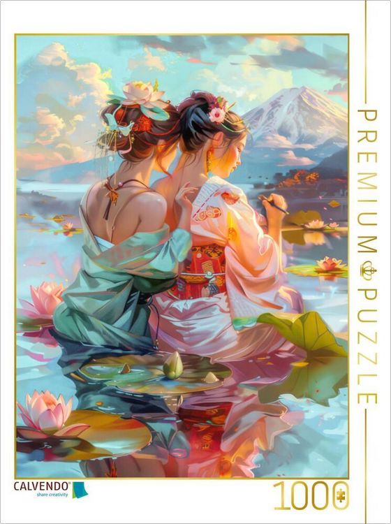 Produktbild: CALVENDO Puzzle Von Asien inspirierter Anim&eacute; | 1000 Teile Lege-Gr&ouml;&szlig;e 64x48cm Foto-Puzzle f&uuml;r gl&uuml;ckliche Stunden