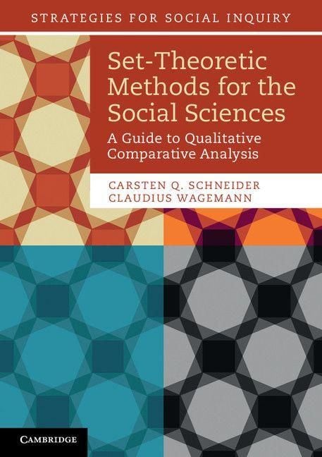 Produktbild: Set-Theoretic Methods for the Social Sciences