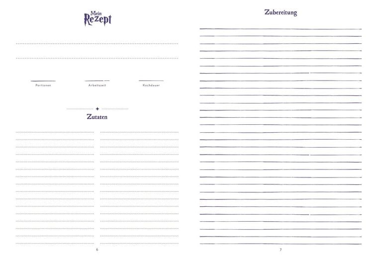 Produktbild: Meine magischen Rezepte - Zaubersch&uuml;ler Blau