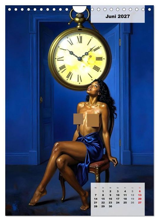 Produktbild: Entbl&ouml;&szlig;te Epochen &ndash; Surrealismus (Wandkalender 2027 DIN A4 hoch), CALVENDO Monatskalender