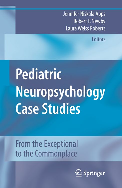 Produktbild: Pediatric Neuropsychology Case Studies