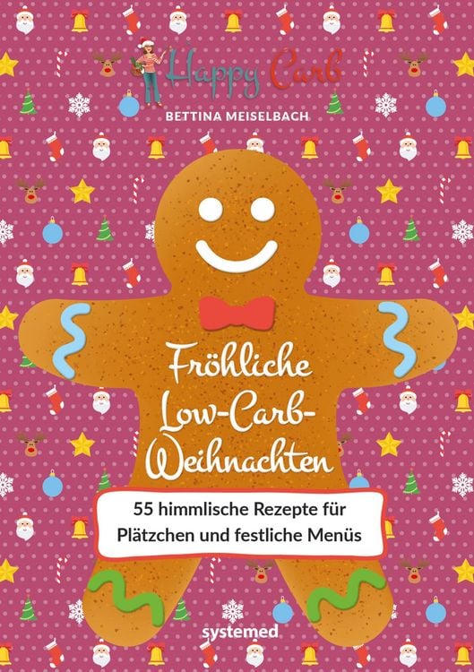 Produktbild: Happy Carb: Fr&ouml;hliche Low-Carb-Weihnachten