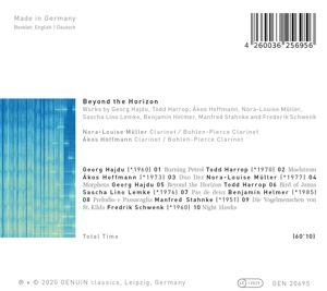 Produktbild: Beyond the Horizon-Werke f&uuml;r Klarinette