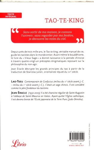 Produktbild: Tao-te-king : le livre de la voie et de la vertu