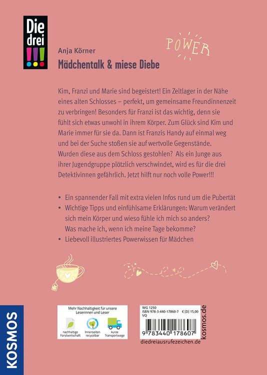 Produktbild: Die drei !!!, Mädchentalk & miese Diebe