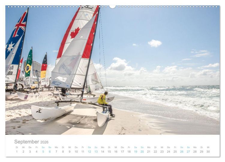 Produktbild: Sylt s&uuml;chtig (hochwertiger Premium Wandkalender 2026 DIN A2 quer), Kunstdruck in Hochglanz