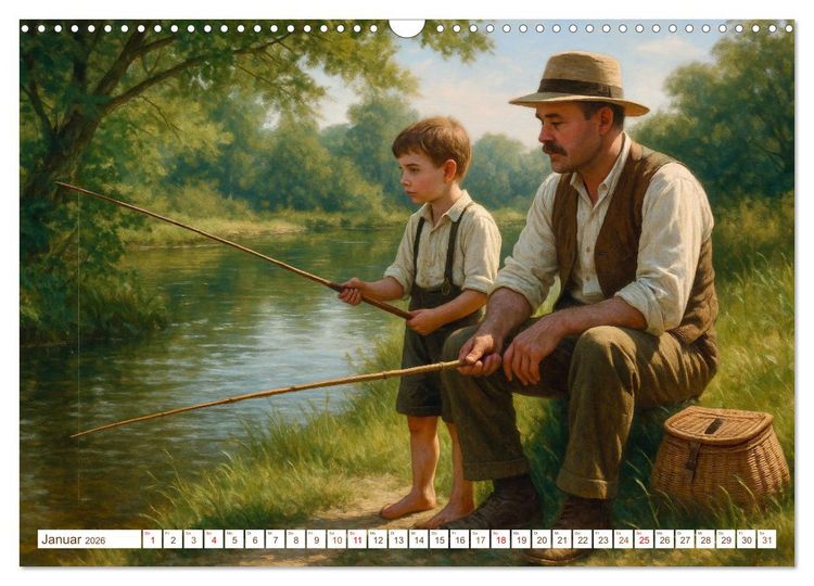 Produktbild: Ernest Hemingway (Wandkalender 2026 DIN A3 quer), CALVENDO Monatskalender