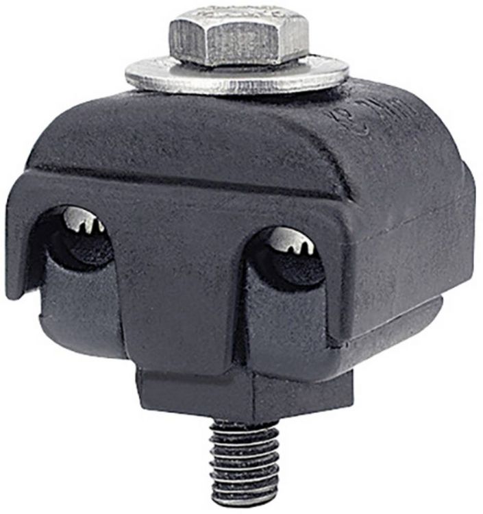Produktbild: HellermannTyton 435-01558 Tap Connector 1516-ST-BK Abzweigklemme flexibel: - starr: 1.5-16 mm&sup2; 1 St. Schwarz