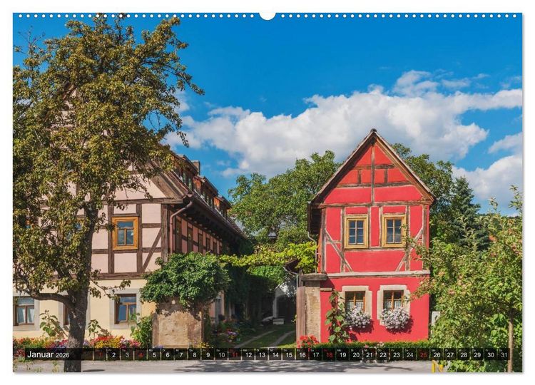 Produktbild: Ein Wochenende in Radebeul (Wandkalender 2026 DIN A2 quer), CALVENDO Monatskalender