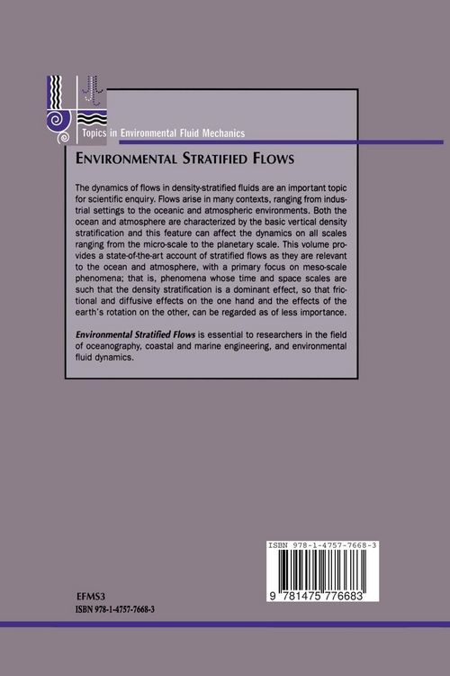 Produktbild: Environmental Stratified Flows