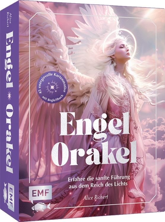 Produktbild: Orakel-Kartenset: Engel-Orakel | Erfahre die sanfte F&uuml;hrung aus dem Reich des Lichts und erhelle dein Herz