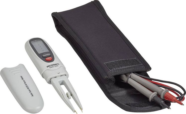Produktbild: VOLTCRAFT SMD-200 Hand-Multimeter digital CAT III 600V Anzeige (Counts): 6000