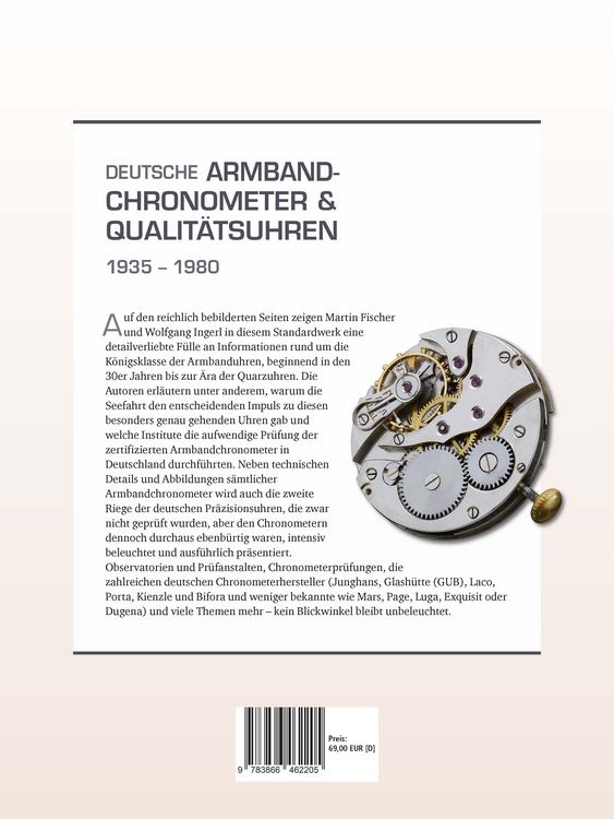Produktbild: Deutsche Armbandchronometer und Qualit&auml;tsuhren 1935 &ndash; 1980