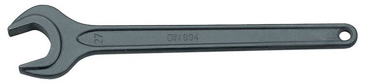 Produktbild: Einmaulschl&uuml;ssel 894 SW 30mm L.263mm phos.m.Aufh&auml;ngeloch GEDORE