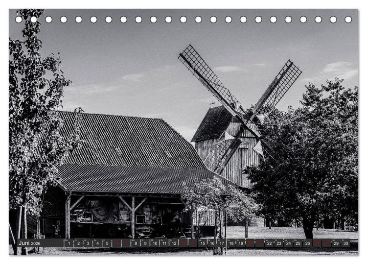 Produktbild: Ein Blick auf Nienburg an der Weser (Tischkalender 2026 DIN A5 quer), CALVENDO Monatskalender