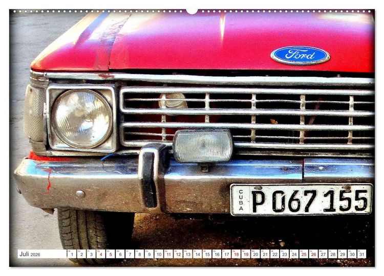 Produktbild: Ford Falcon (Wandkalender 2026 DIN A2 quer), CALVENDO Monatskalender