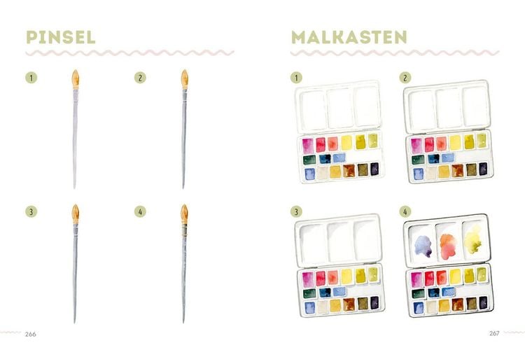 Produktbild: 300 Motive &ndash; Watercolor