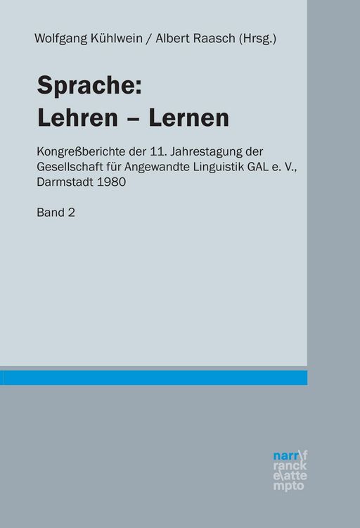 Produktbild: Sprache: Lehren-Lernen, Band 2