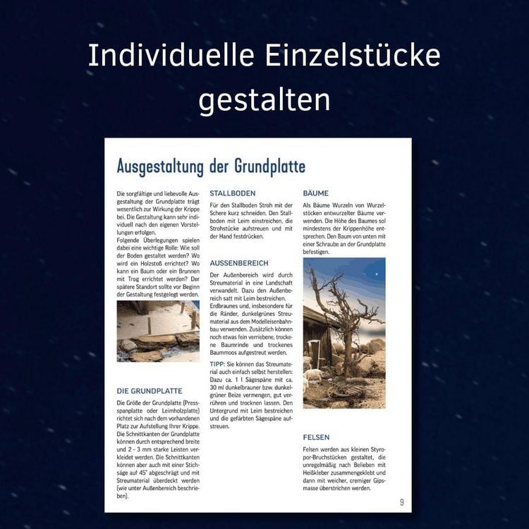 Produktbild: Weihnachtskrippen. Der Meisterkurs