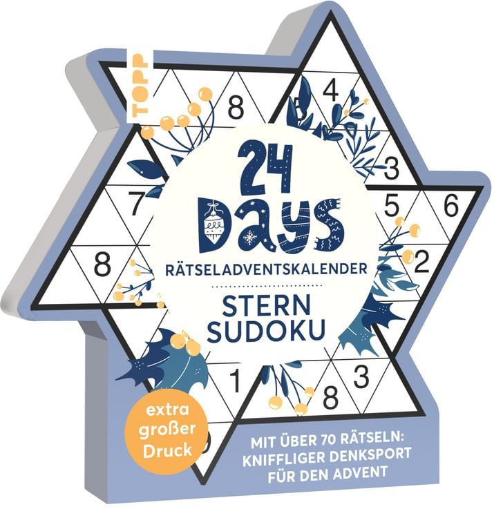 Produktbild: 24 Days R&auml;tseladventskalender &ndash; Sternsudoku