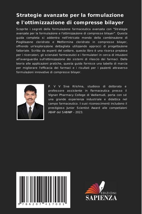 Produktbild: Strategie avanzate per la formulazione e l'ottimizzazione di compresse bilayer