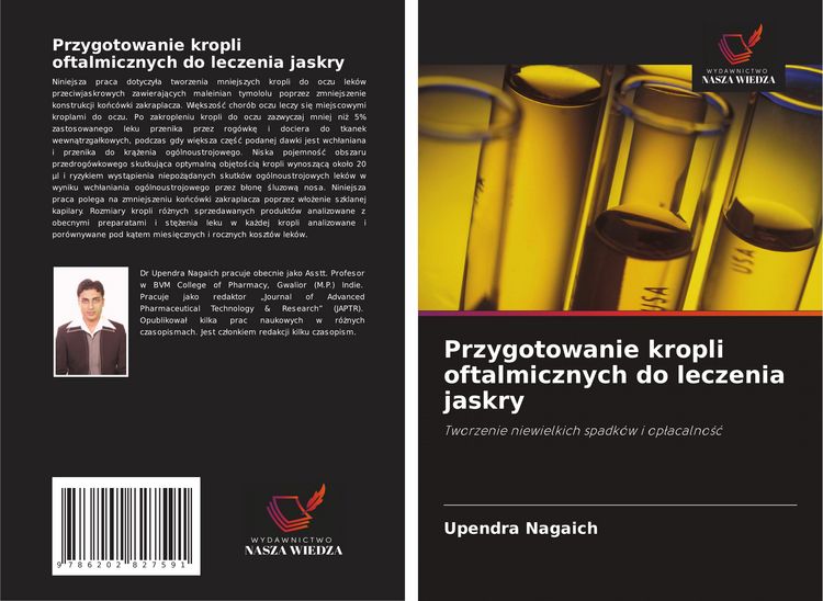 Produktbild: Przygotowanie kropli oftalmicznych do leczenia jaskry