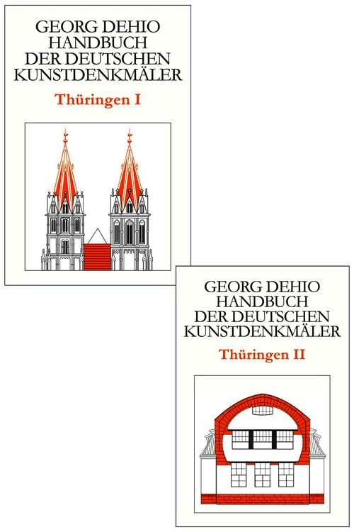 Produktbild: Set Dehio - Handbuch der deutschen Kunstdenkmäler / Thüringen Bd. I+II