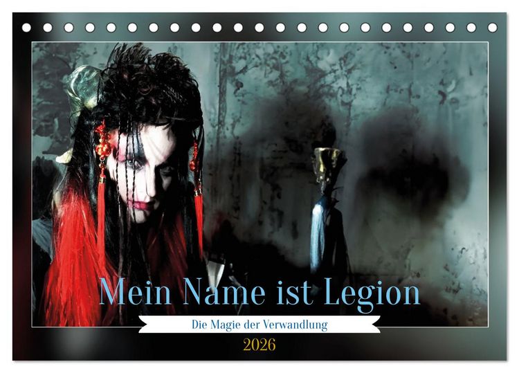 Produktbild: Die Magie der Verwandlung (Tischkalender 2026 DIN A5 quer), CALVENDO Monatskalender