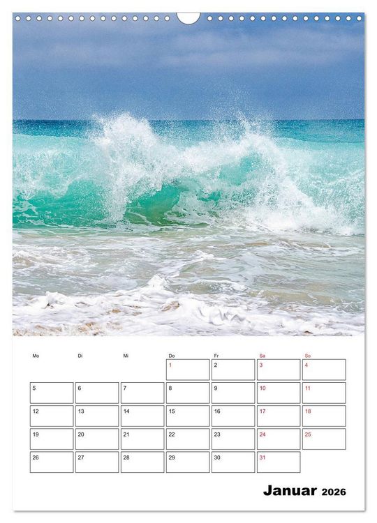 Produktbild: Boa Vista - die &bdquo;Perle&ldquo; der Kapverden (Wandkalender 2026 DIN A3 hoch), CALVENDO Monatskalender