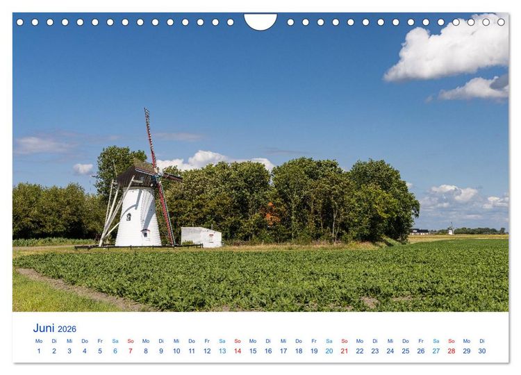 Produktbild: Sommer in Seeland (Wandkalender 2026 DIN A4 quer), CALVENDO Monatskalender