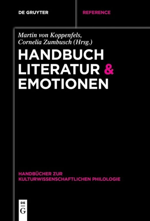Produktbild: Handbuch Literatur & Emotionen