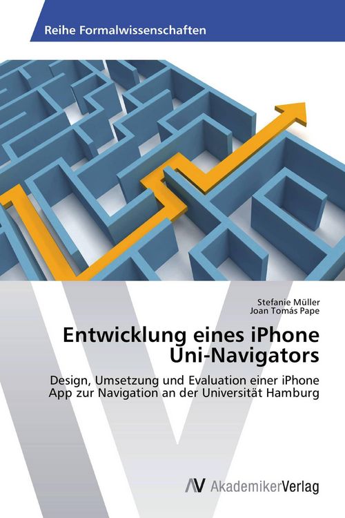 Produktbild: Entwicklung eines iPhone Uni-Navigators