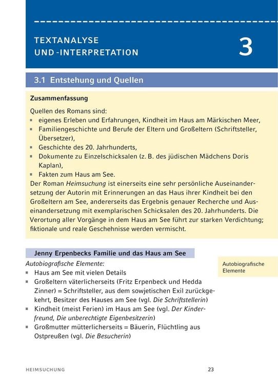Produktbild: Heimsuchung von Jenny Erpenbeck