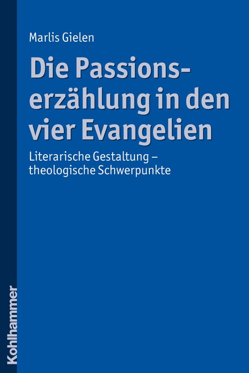 Produktbild: Die Passionserz&auml;hlung in den vier Evangelien
