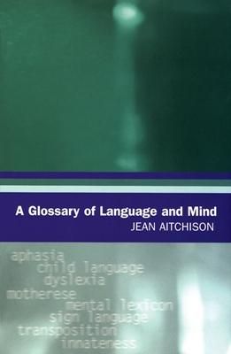 Produktbild: A Glossary of Language and Mind